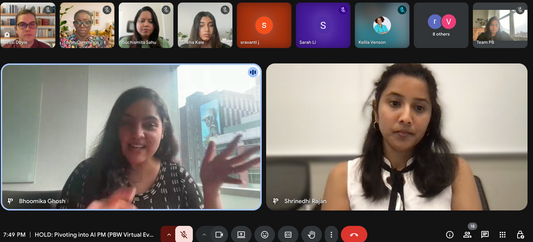 Pivoting into AI Product Management: Lessons from Amazon PMs Bhoomika Ghosh and Shrinedhi Rajan